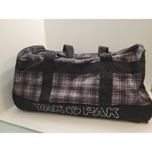 Yak Pak Rolling Duffell Bag - Large Weekender - 24" X 14" X 12" Tartan.